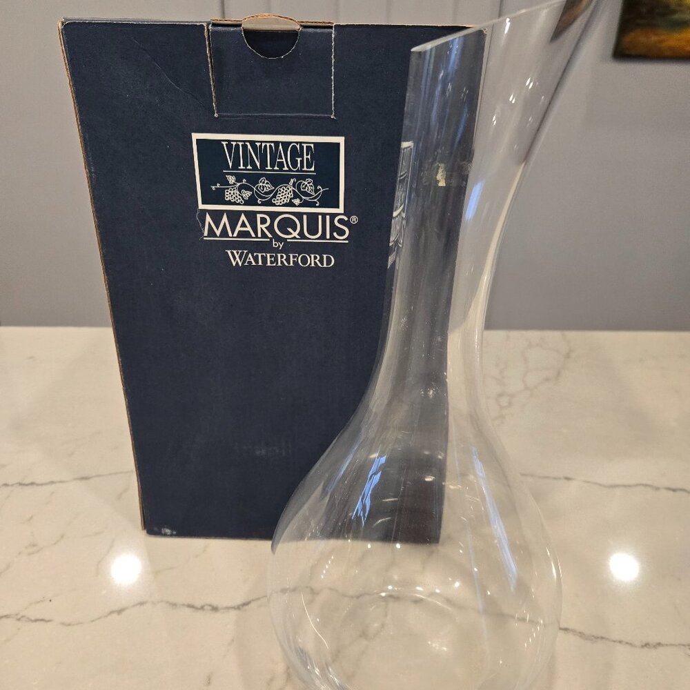 EUC Waterford Marquis Crystal Vintage Linear Carafe